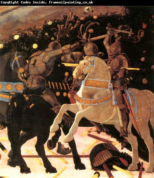 UCCELLO, Paolo Niccol da Tolentino Leads the Florentine Troops (detail) ou